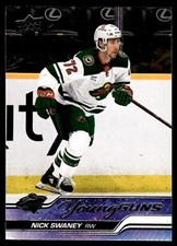 2023-24 Upper Deck Young Guns Nick Swaney Rookie Minnesota Wild #458