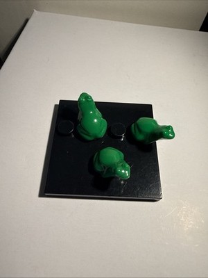 NEW Lego Minifig Animal GREEN Tree FROG - Boy Girl Minifigure Pet Toad LOT OF 3