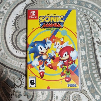 SEGA Sonic Mania Plus Nintendo Switch Platformer Multiplayer E-Everyone