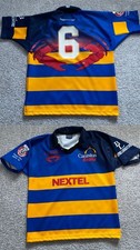 Vtg CANISIUS COLLEGE RUGBY Club CRABBIES JERSEY RARE Crab Logo Old Bay Colors!!!