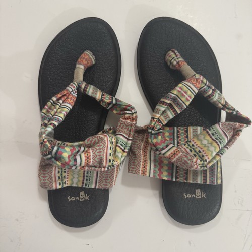 Sanuk Yoga Sling Sandalen bunt Damengröße 6 Guc