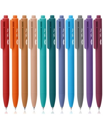 Mr. Pen- Retractable Gel Pens, 11 Pack, Unique Dark 11 Vintage Ink