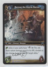 2008 World of Warcraft TCG: Servants Betrayer Barous the Storm Baron #131