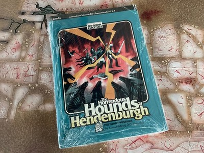 Merry Mushmen OSE RPG LPOC1 The Horrendous Hounds of Hendenburgh new sealed