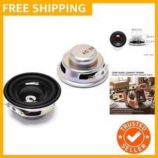 Dynamic 2pcs 40mm 3W Full Range Audio Speakers - Ideal for Bluetooth Upgrades