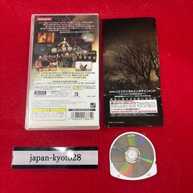 silent hill zero PSP Konami Sony PlayStation Portable From Japan JP