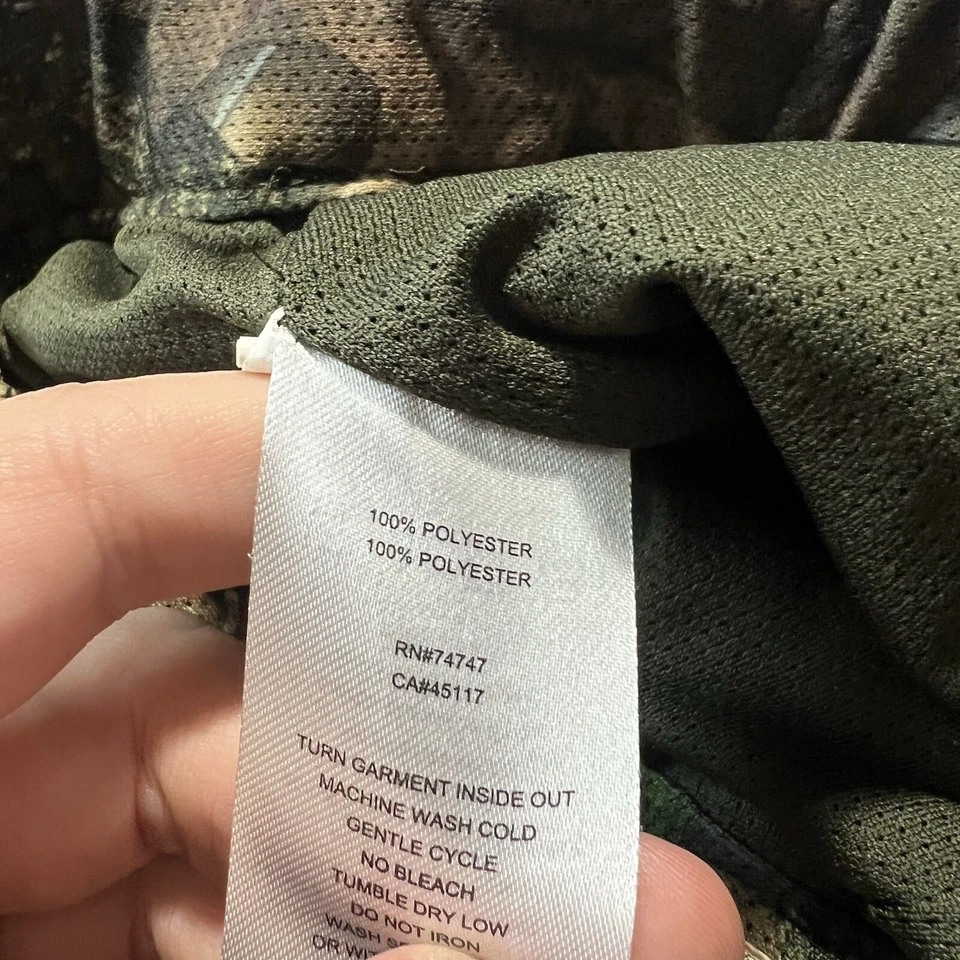 Men’s Red Head Camo Hunting Cargo Shorts Size 2XL Mesh Realtree EUC 42x11 - Image 4 of 4