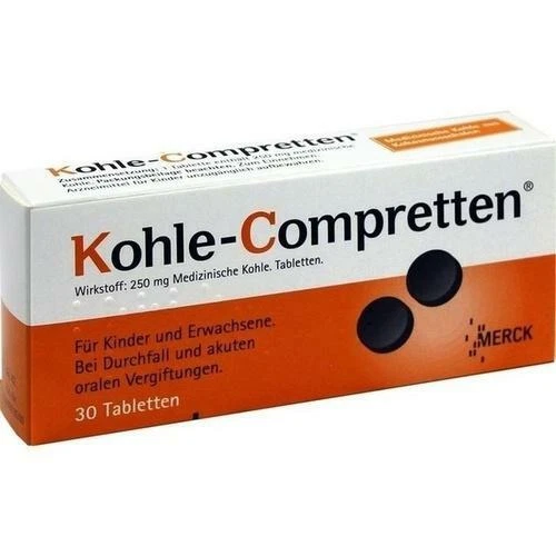 PROCTER & GAMBLE GMBH KOHLE Compretten Tabletten 30 St PZN 3056515