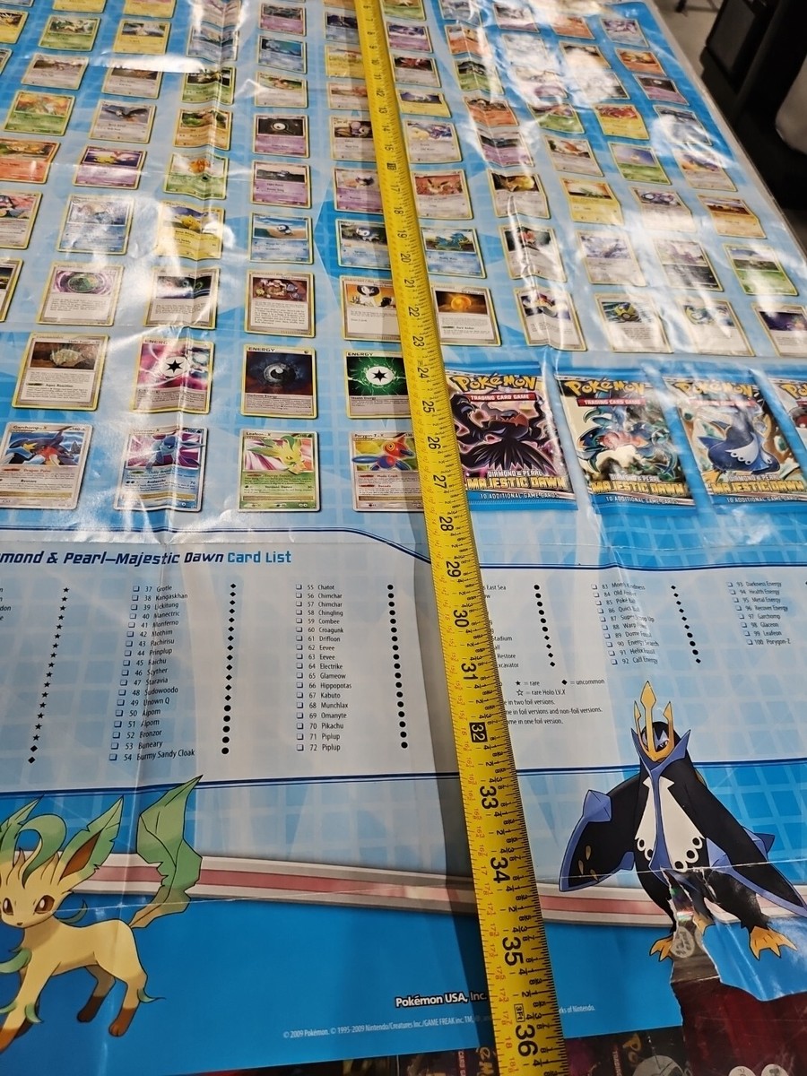 Pokemon Diamond & Pearl Majestic Dawn Legends Awakened Poster 36