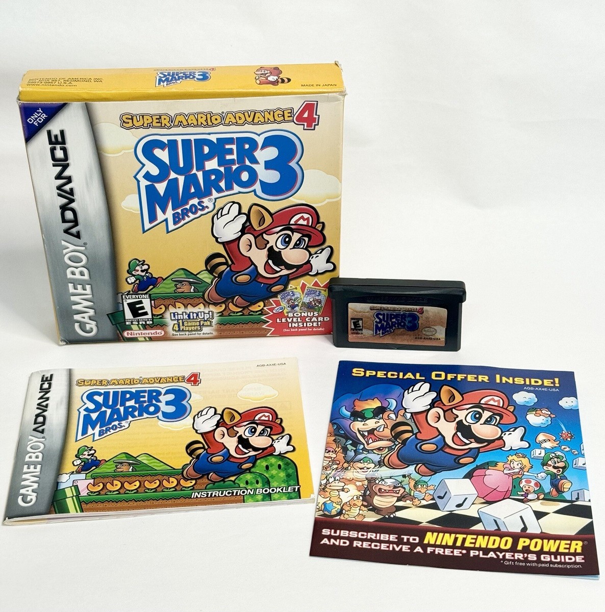 Super Mario Advance 4: Super Mario Bros (GBA, 2003) Complete in