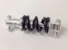 4" SOLO SEAT BILLET MINI SHOCK BLACK SPRING harley hd chopper bobber xs triumph