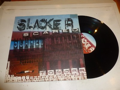 SLACKER - Scared - 1997 UK 4-track 12'' Vinyl Single