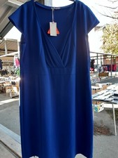 SO FABULOUS BLUE FIGURE HUGGING DRESS SIZE 26..BNWT