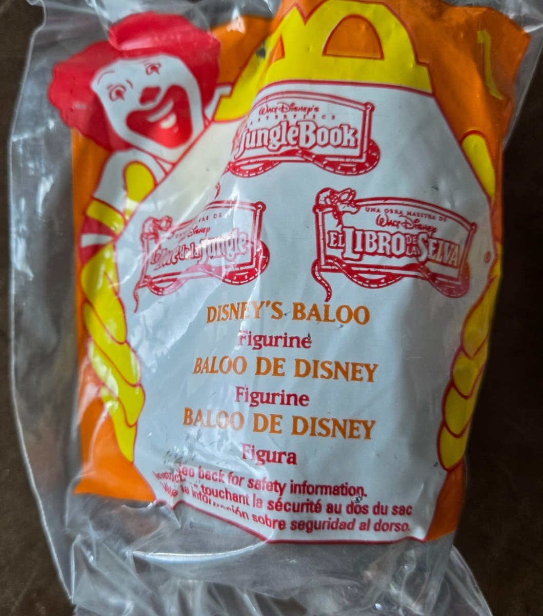 COMPLETE Disney Jungle Book McDonald's Happy Meal Figurines Toys