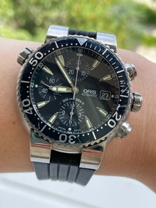oris tt1 diver chronograph