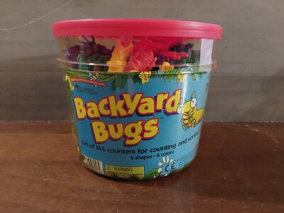 Learning Resources Backyard Bugs Sorting Counting Educational Stem Teaching 144p
