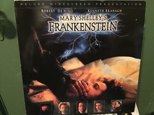 MARY SHELLEY'S FRANKENSTEIN LASER DISC - 2 DELUXE WIDESCREEN  ROBERT DENIRO