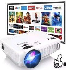 DR. J Professional HI-04 Full HD 1080P Home Theater Projector