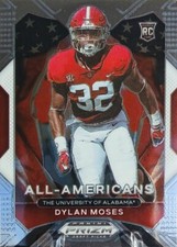 2021 Panini Prizm Draft Picks Collegiate #190 Dylan Moses 