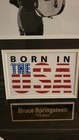 Bruce Springsteen  autographed Music Display With COA — photo 2