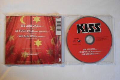 KISS WE ARE ONE SINGLE CD  ACE FREHLEY LEAD VOCALS ON  IN YOUR FACE   ONLY HERE!