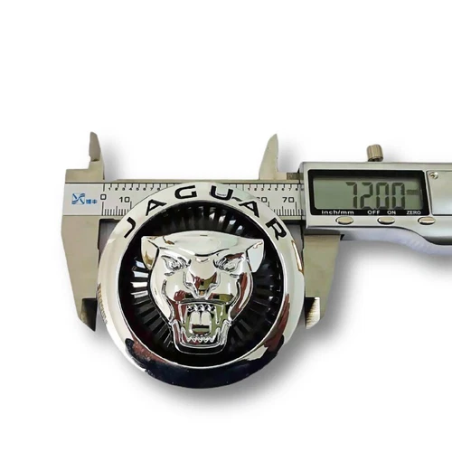 Für Jaguar 86mm 72mm Autoteile vorne Logo schmücken Abzeichen rote Beschichtung - Bild 11 von 22