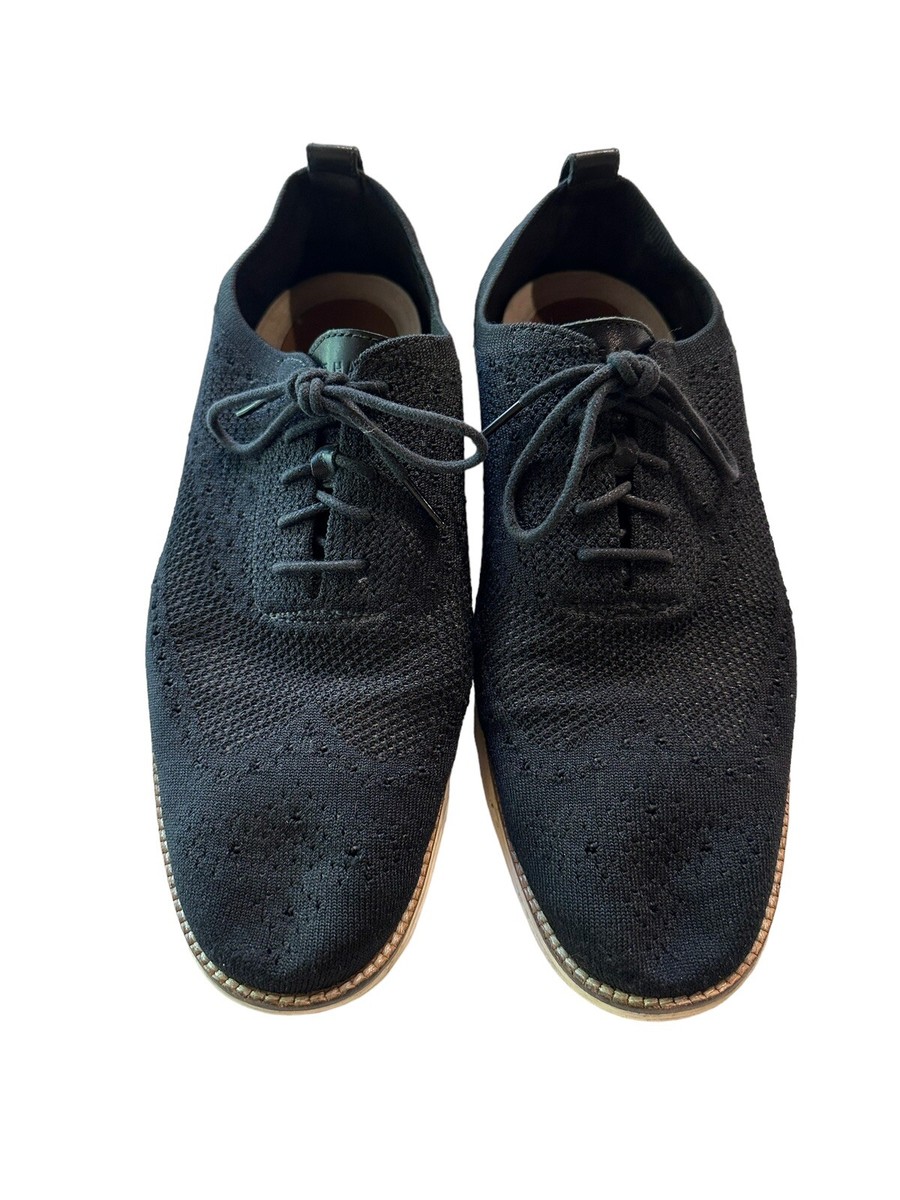 Cole Haan Grand OS Wingtip Oxfords Black Stitchlite C27959  display picture 2
