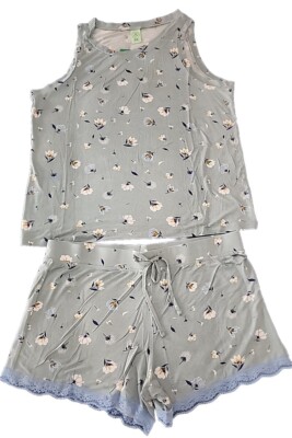 Honeydew Intimates ~ Size LARGE (L) ~ 2-Piece Pajama Short Set ~ CLOVER FLORAL