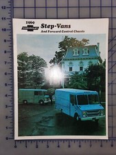 1969 Chevrolet Step Van Brochure Original 1969 Chevrolet Step Van Brochure Original