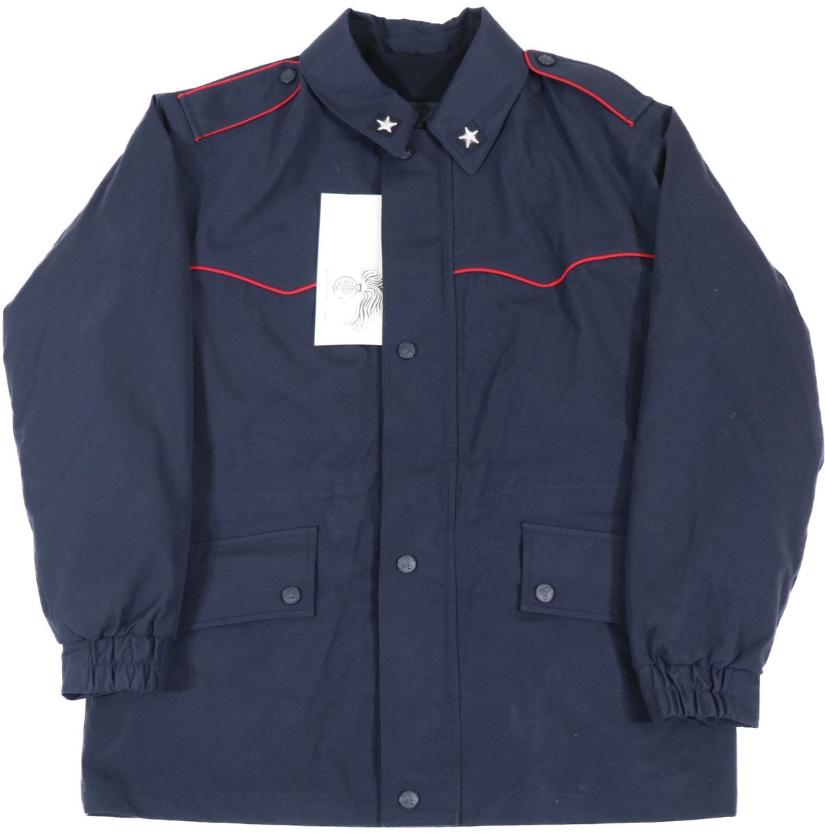 Large 50XL Italian Motorcycle Police Protectors Jacket Parka