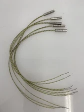 QTY (5) WATLOW E1E5404 / 0117 FIREROD CARTRIDGE HEATER 240V 225W  W/ 12" LEADS