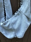 Cuby Dog and Cat Hands-Free Papoose Carrier Sling Heather Gray One Size — photo 5