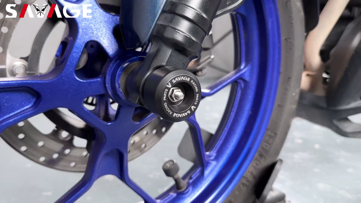 Front Fork Wheel Frame Slider Crash Guard For YAMAHA YZF-R3 YZF