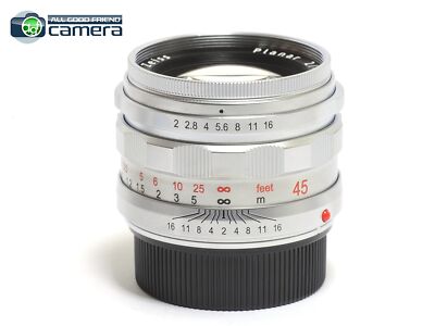 Funleader Contax G 45mm F/2 Lens Leica M Rangefinder Coupled