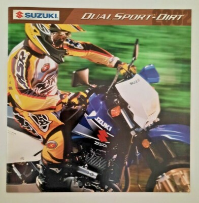 Vintage Brochure Dealer 2002 Suzuki Dual Sport DR650SE DR-Z400S DR200SE DR-Z250