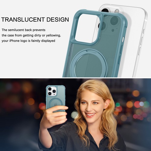 Funda para iPhone 16/15/14/13/12/11 Pro Max pesada a prueba de golpes con soporte magnético cubierta - Imagen 528 de 751