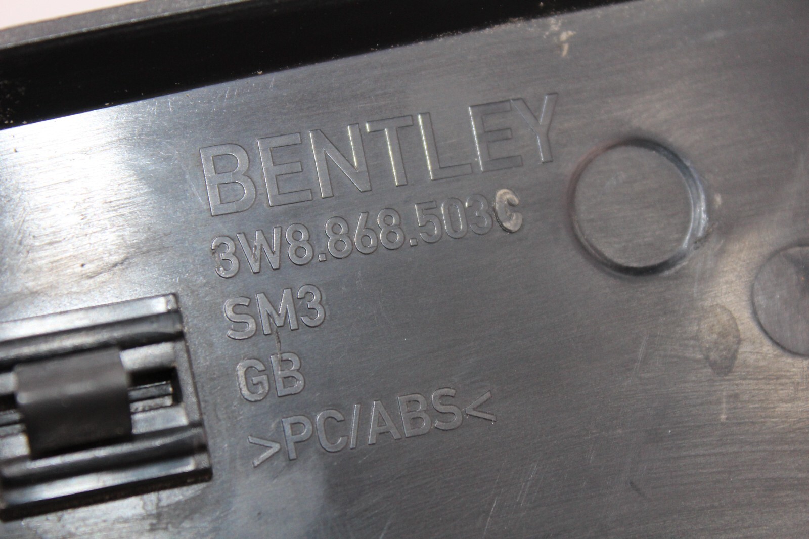 2003-2010 Bentley Continental GT Rear Upper Trunk Lid Trim Panel Cover OEM