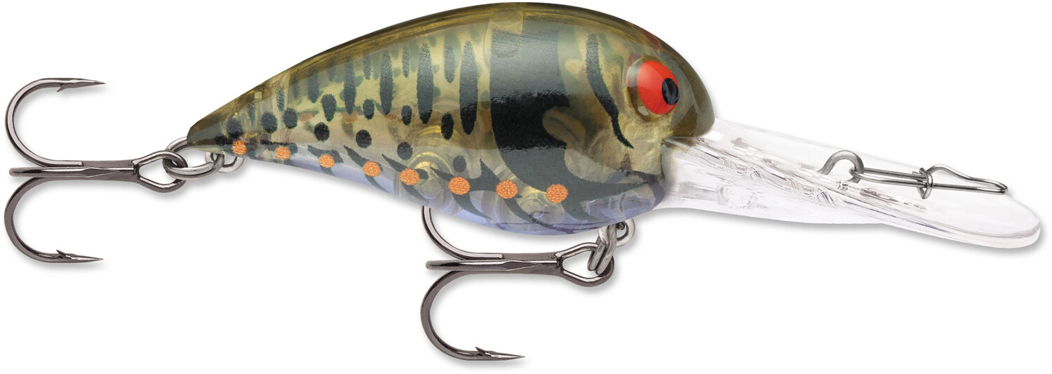 Storm Original Wiggle Wart 05 - Blazin' Green UV Fishing Lure For Freshwater Bass