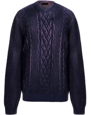 Altea Milano luxury Wool special effect Sweater, 56/46, 2XL XL NWT 650 Big Sale