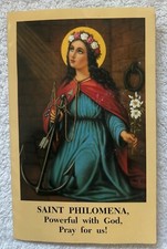Prayer Pamphlet: Saint Philomena-Powerful with God, Pray for Us! ***VINTAGE***