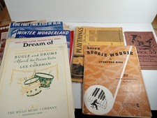 Vintage Sheet Music Lot of 45