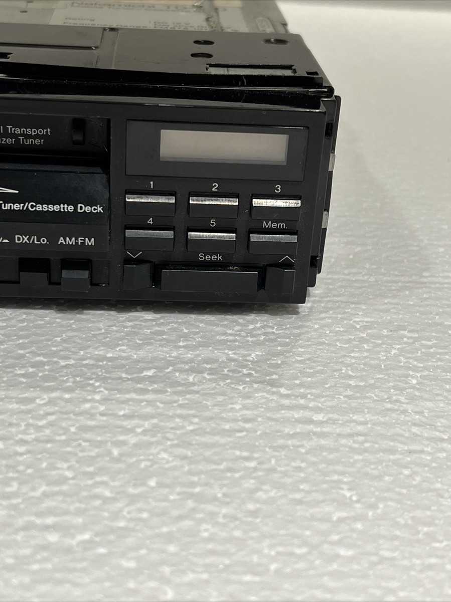 Nakamichi TD 300 Mobile Tuner Cassette Deck Untested | eBay