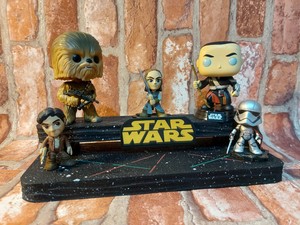 star wars funko pop display