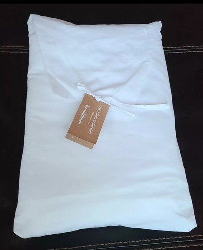 Brooklinen Washed Linen Duvet Cover Queen/Full White Color Retails $299Sealed! - Afbeelding 9 van 12