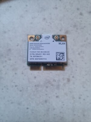 Intel  Centrino Advanced - N 6205 Wireless PCIe Mini Netzwerkkarte 0X9JDY REV A02