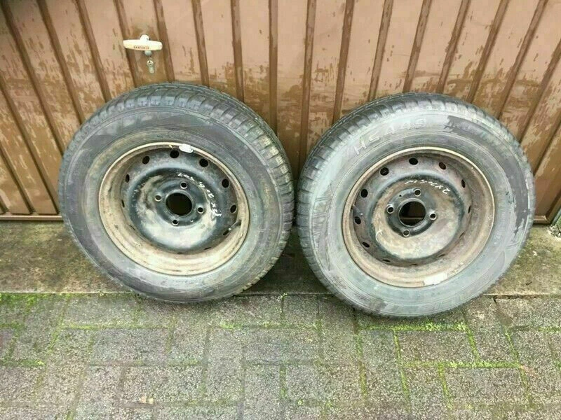 2xkomplette Winterreifen+Felgen 175/70R13 82T für Peugeot 206,Citröen usw - Bild 2 von 4