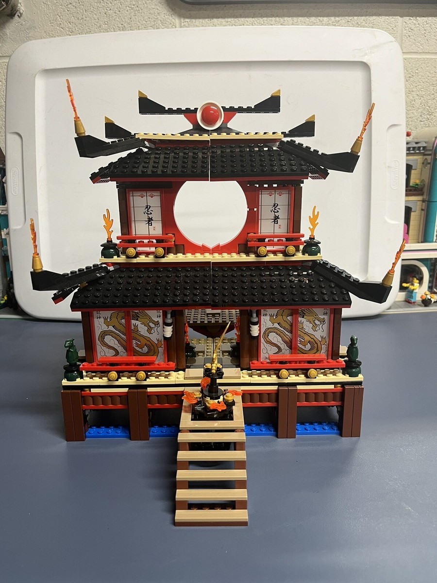 Lego Ninjago Fire Temple Set (2507) Used Minifigures