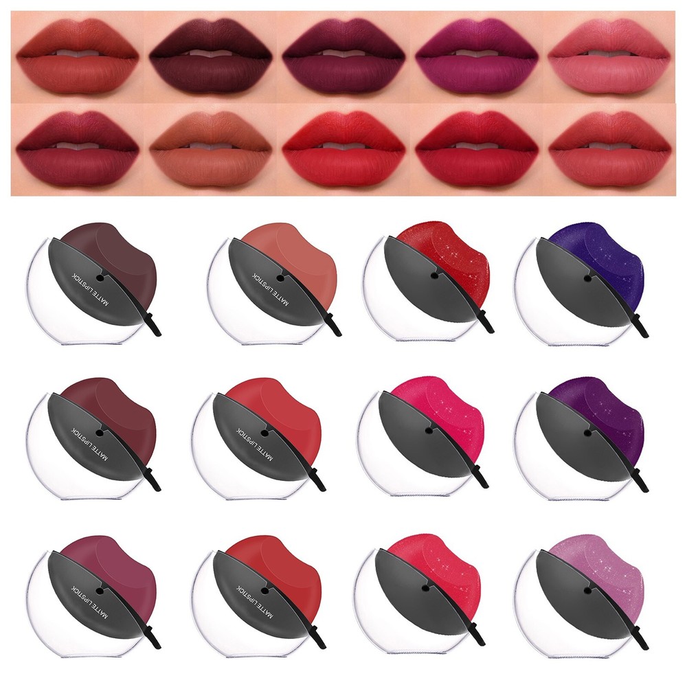 Lazy Lip Pearly Fine Flash Lipstick Is Not Easy To Fade Color Temperature