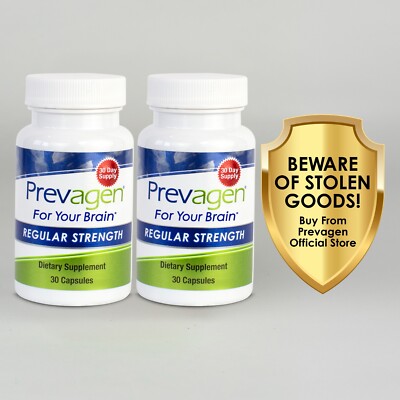 Prevagen Regular Strength 10mg Capsules - 30 Count - 2 Pack (60-Day Supply)