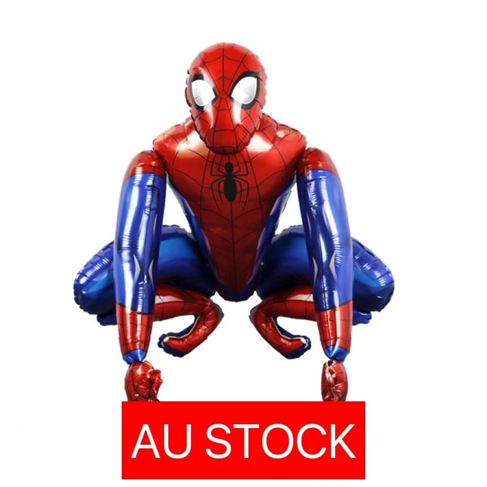 3D Large Marvel Hero Ironman Batman Spiderman Balloon Birthday Party AU STOCK - image 3 of 4